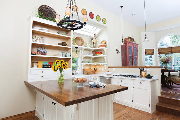 istock Contemporary Classic Showcase Kitchen and Dining Room 184936257