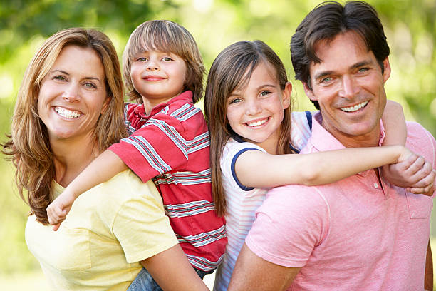 istock Family outdoors 184936289