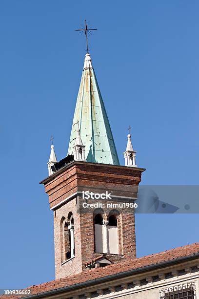 교회 Bell Tower 격리됨에 Blue Sky 비첸차 0명에 대한 스톡 사진 및 기타 이미지 - 0명, 가을, 건물 외관