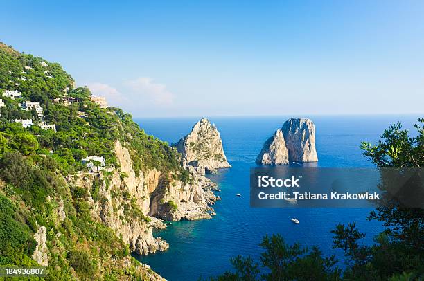 Capri Island Stock Photo - Download Image Now - Capri, Scenics - Nature, Faraglioni