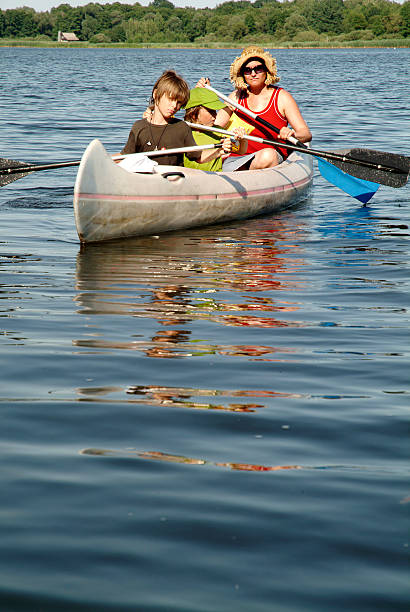 istock Paddling in the late afternoon 184936934