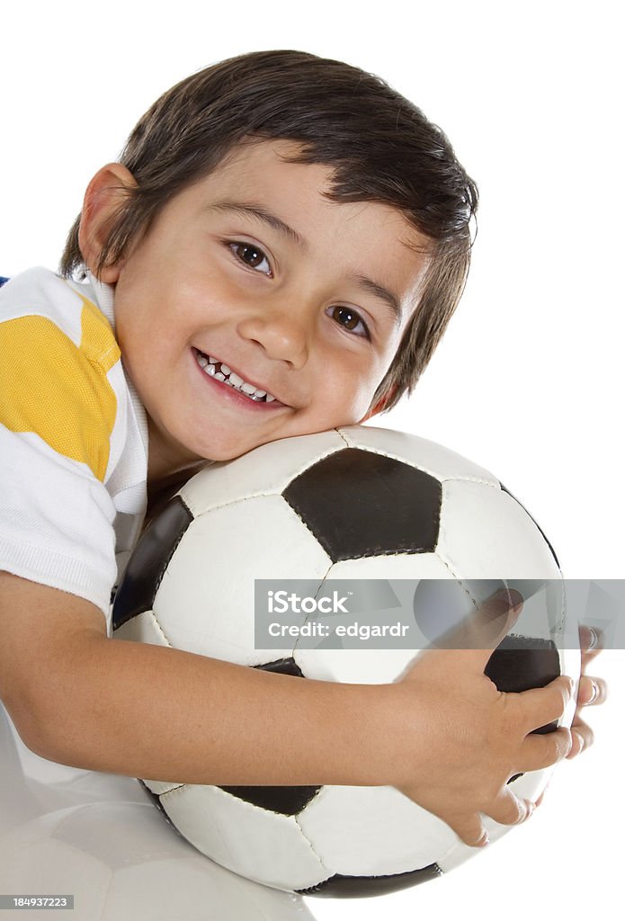 少年、フットボール - 1人のロイヤリティフリーストックフォト