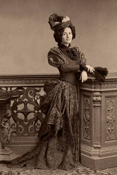 istock Victotian style portrait. 184937514