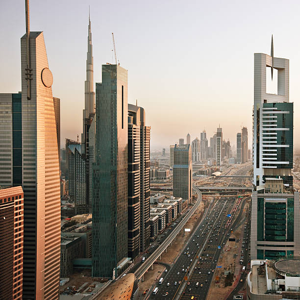 istock Financial district of Dubai. 184937727