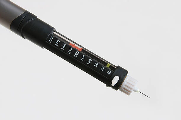 インシュリンペン - drop of insulin ストックフォトと画像