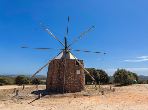 Windmill in Fátima, Santarém, Portugal