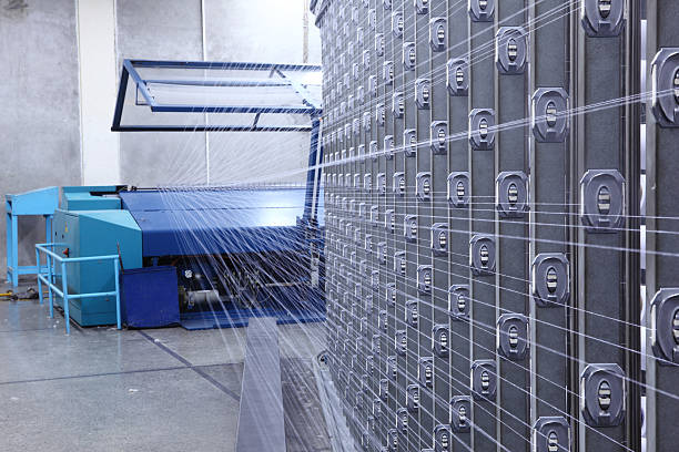 istock Textile Production - Warping Machine XXXL 184938062