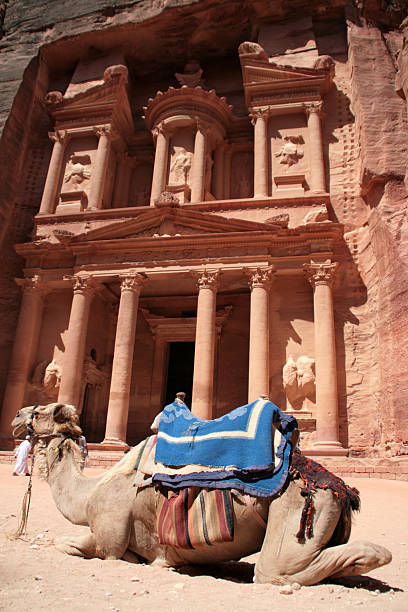 istock Khasneh in Petra, Jordan 184938278