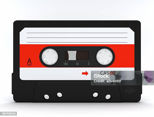 오디오 카세트 오디오 카세트에 대한 스톡 사진 및 기타 이미지 - 오디오 카세트, 1980-1989 년, 디지털 생성 이미지