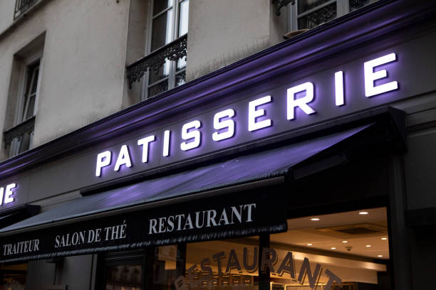 istock Outside a French bakery 1849386269