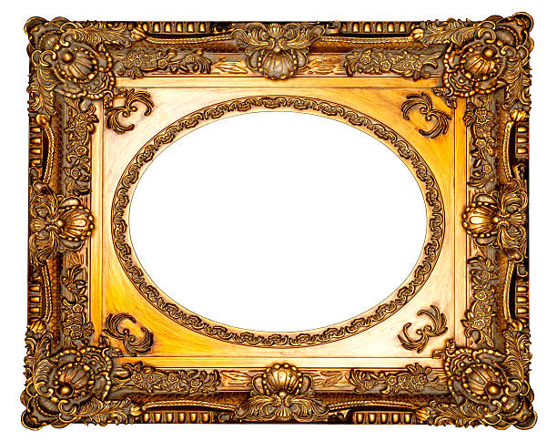 istock Art Nouveau Picture Frame X - Vintage Retro Old 184939192