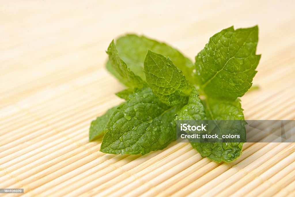 as alternative medicine; mint plant. Beauty Stock Photo