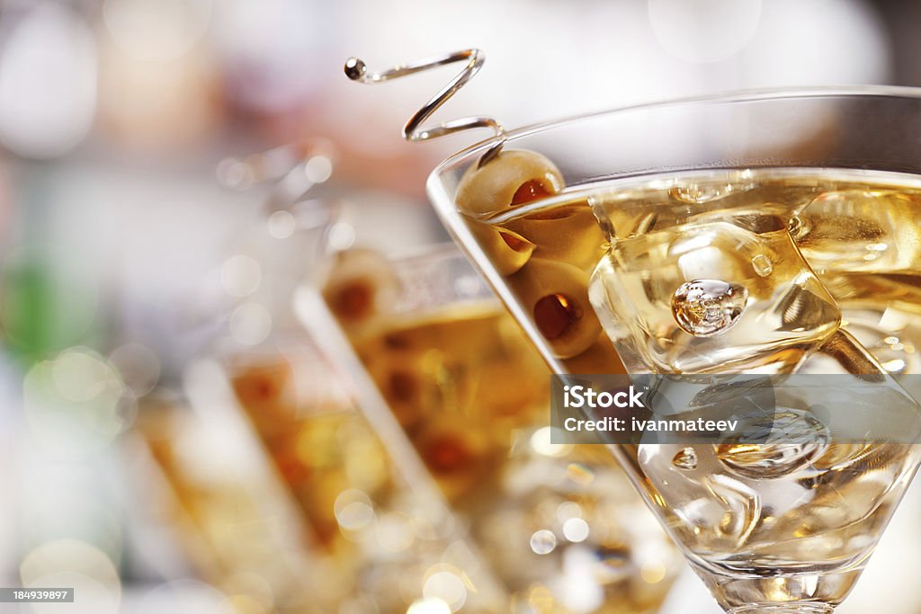 Collezione cocktail-Martini - Foto stock royalty-free di Alchol