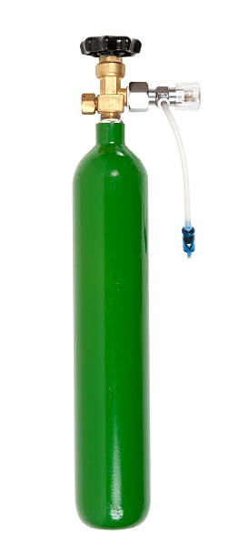 istock Green High Pressure Gas Canister 184939923