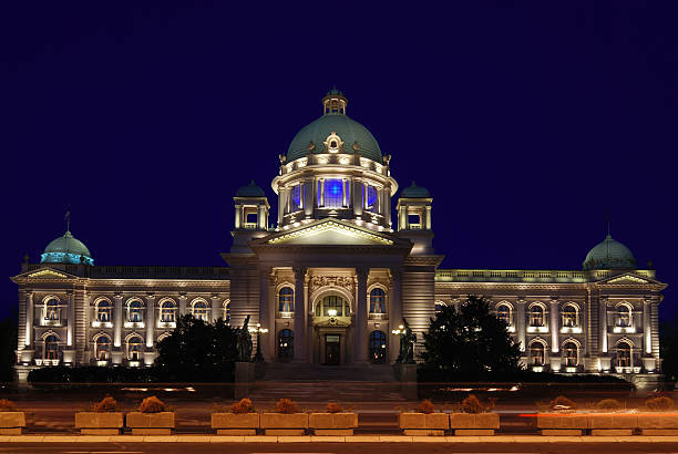 istock Belgrade, Serbian parliament 184940208
