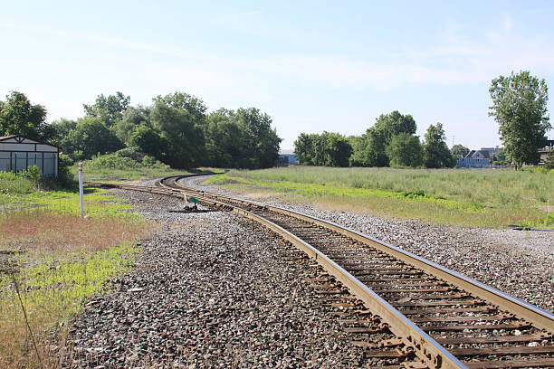 istock Railroad Tracks in the Country 184940523