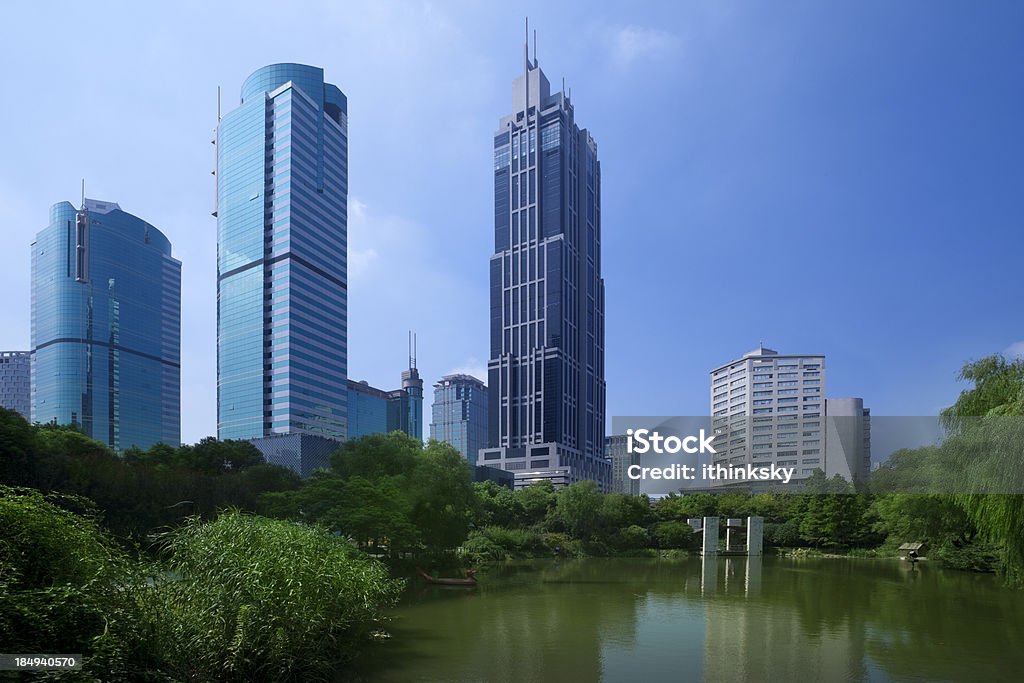 Modernes Gebäude von shanghai - Lizenzfrei Architektonisches Detail Stock-Foto