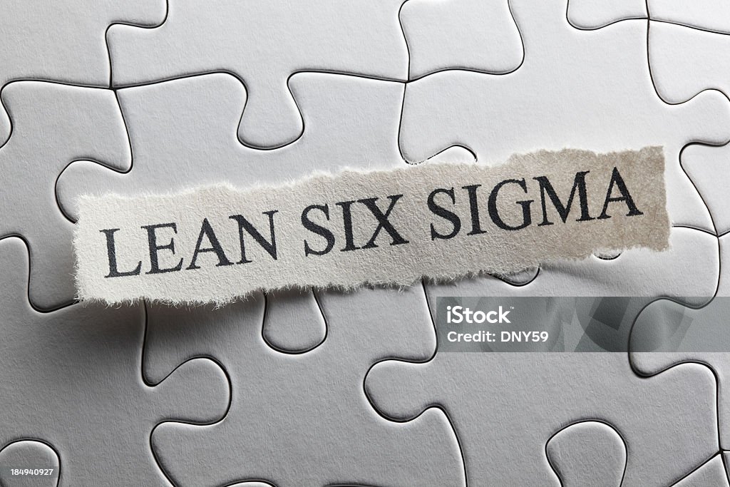 Lean Six Sigma - Photo de Six Sigma libre de droits