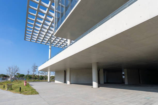 istock Sunshine shines into modern and minimalist buildings 1849410675
