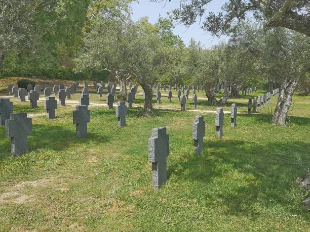 istock German military cemetery in Cuacos de Yuste, Extremadura 1849415983