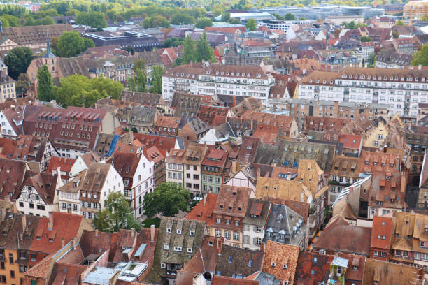 istock Aerial View of Strasbourg 1849415986