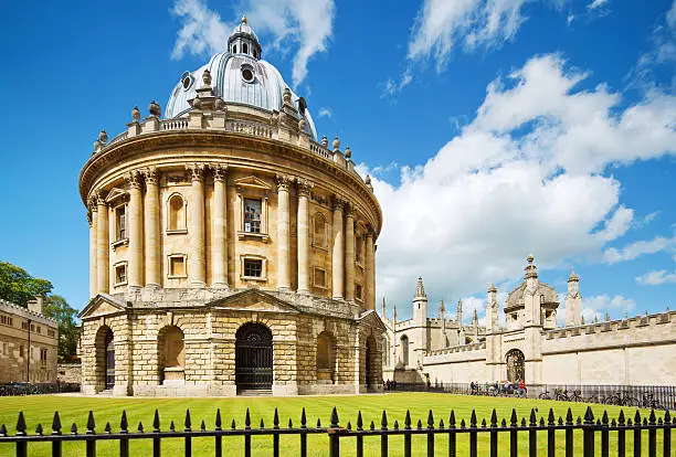 "The Radcliffe Camera in Oxford, UK"