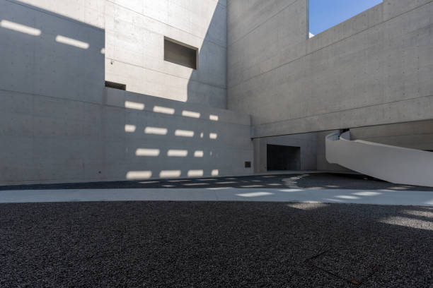 istock Sunshine shines into modern and minimalist buildings 1849419728