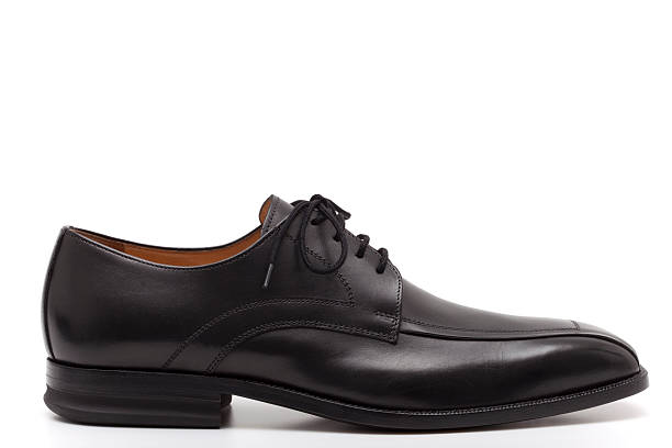 istock Classic elegant business shoes for men 184942182
