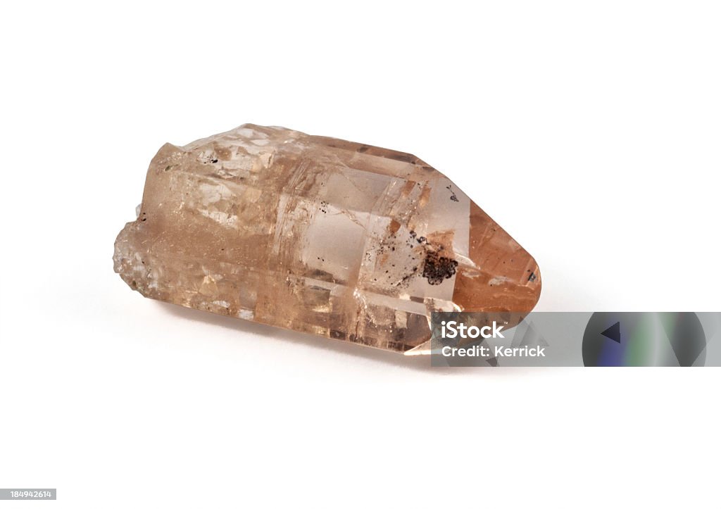 Topaz-Juwel stone. garantiert authentische - Lizenzfrei Topas Stock-Foto