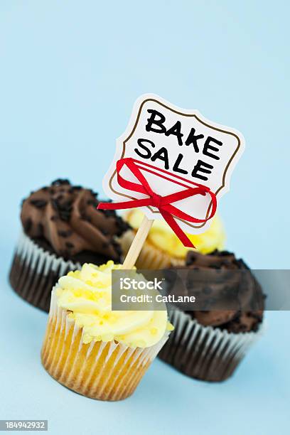 Bake Sale Cupcakes Stock Photo - Download Image Now - Bake Sale, Charity Benefit, Fundraising