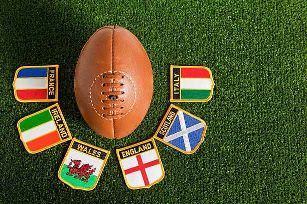 Six Nations Rugby stock photo