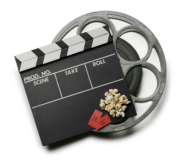 istock Clapboard & Film Reel 184943254