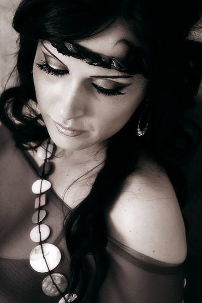 Sepia Woman