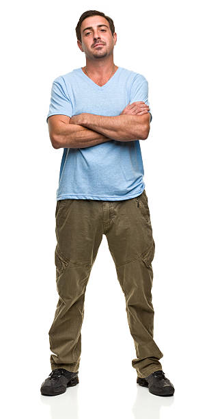 istock Man Standing With Arms Crossed 184943566