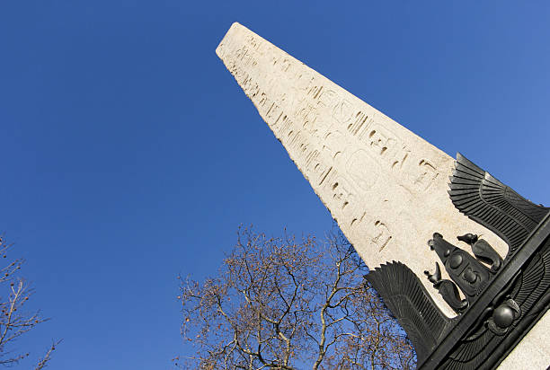 istock Cleopatra's Needle in London, England 184943742