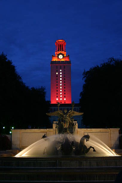 istock University of Texas Clock Tower - National Champion Lighting 184943779