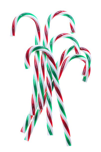 istock Christmas Decoration-Candy Canes 184943860