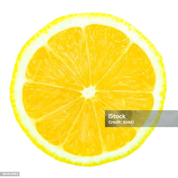 One Half Of Tlemon Stock Photo - Download Image Now - Lemon - Fruit, Slice of Food, Orange - Fruit