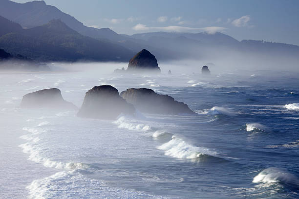 istock Haystack Rock, Cannon Beach Oregon from Ecola State Park 184944222