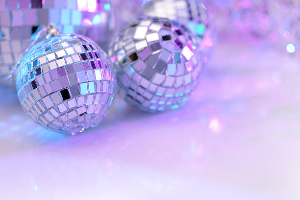 istock Party decoration with disco balls 184944272