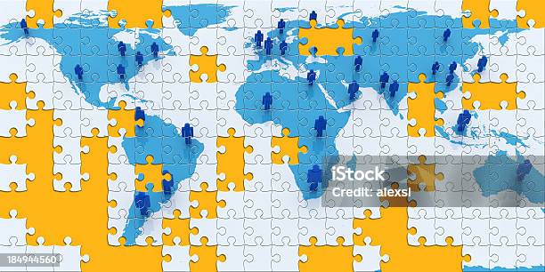 ソーシャルネットワークのパズル - 戦略のストックフォトや画像を多数ご用意 - 戦略, グローバル, グローバルコミュニケーション