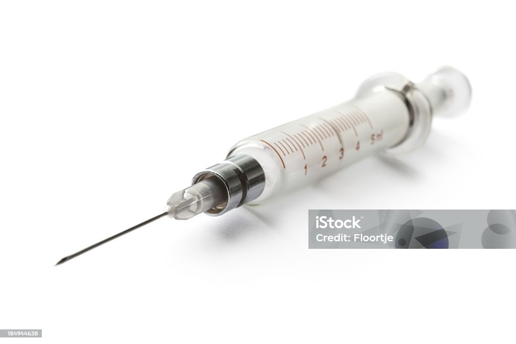 医療: 注射器 - 注射器のロイヤリティフリーストックフォト