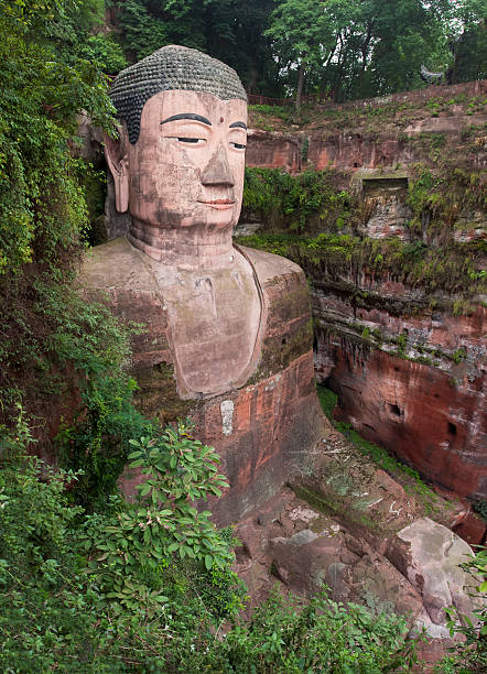 istock Leshan Giant Buddha, Sichuan, China 184944774