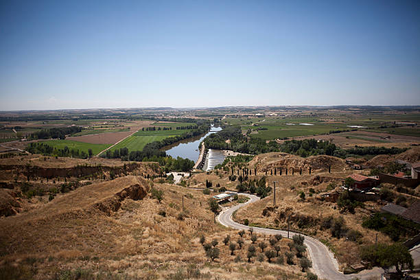 Duero river Duero river view from Toro in Castilla Leon in Spain toro zamora stock pictures, royalty-free photos & images