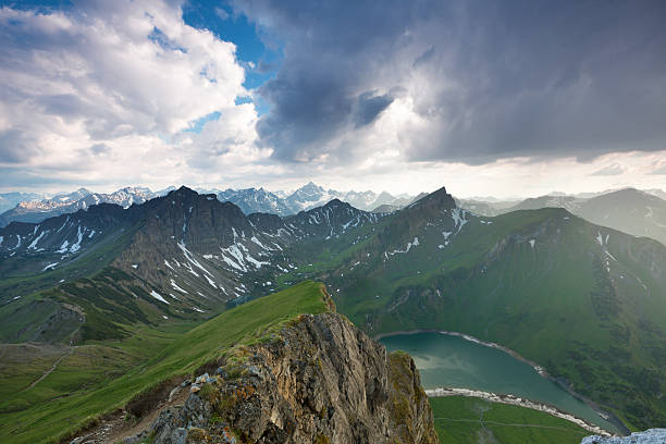 istock upcoming thunderstorm in the alps, tirol, austria 184945065