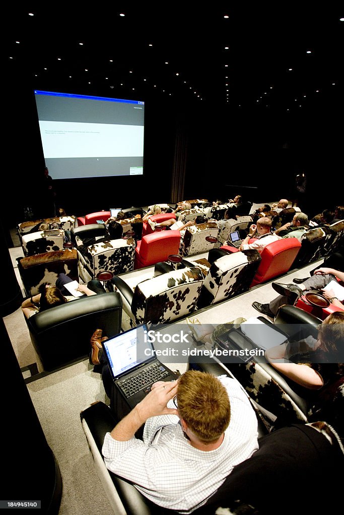 Seminário de apresentação - Royalty-free Feira de Negócios Foto de stock