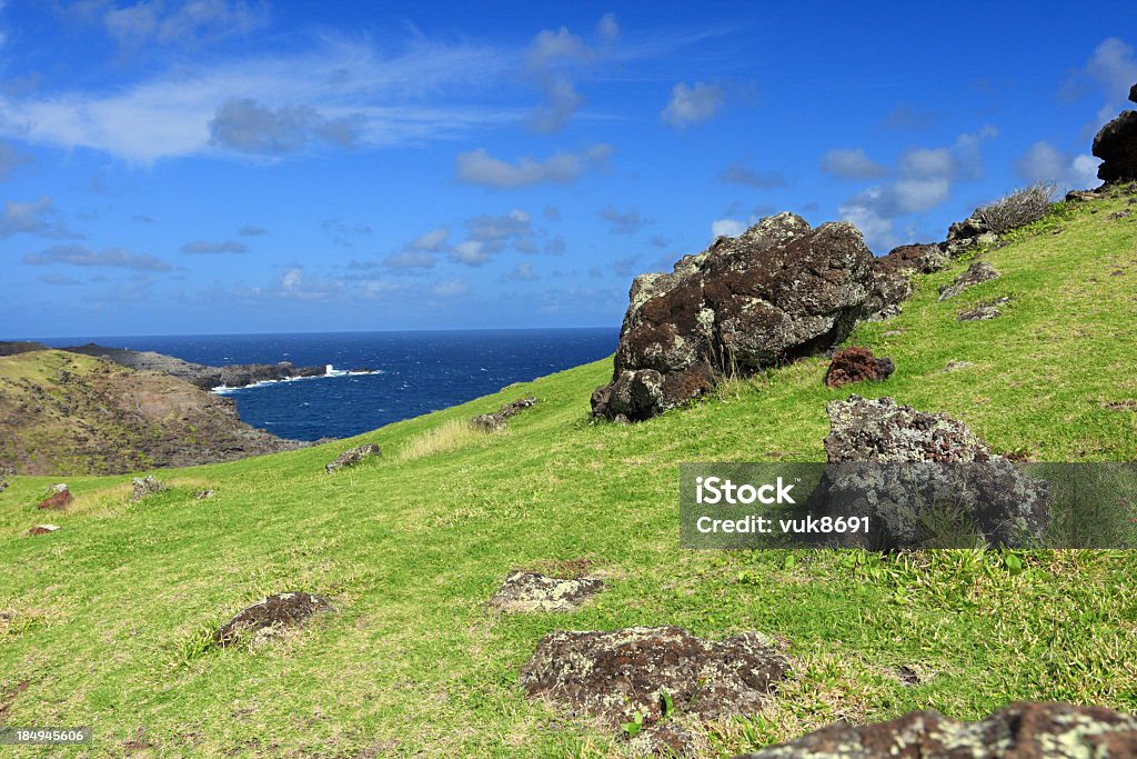 Panorama de la isla de Maui - Foto de stock de Acantilado libre de derechos