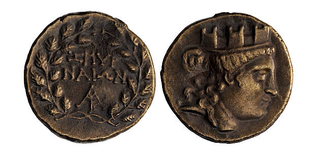 古代の硬貨 - ancient rome 写真 ストックフォトと画像