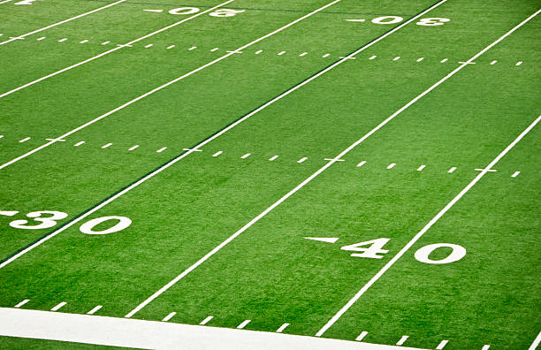 Football field background - Please see my portfolio for other football and sports related images.