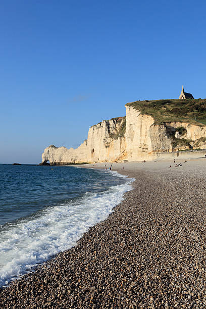 istock white cliffs and natural arches at Etretat in French Normandy 184946669